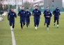 Фоторепортаж с предыгровой тренировки сборной Казахстана