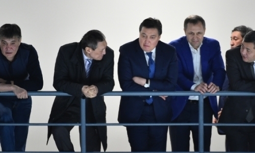 Мамин посетил матч финала плей-офф чемпионата Казахстана