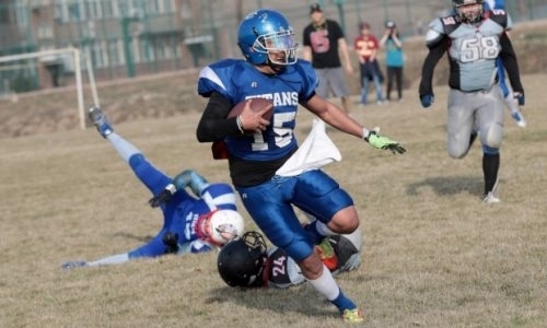 Как американский футбол развивается в Казахстане