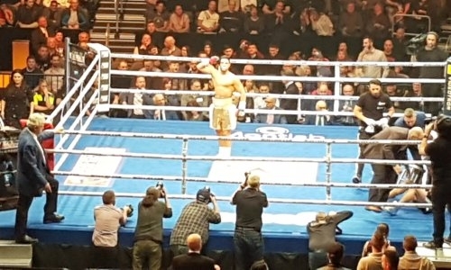 Видео потрясающего дебюта, или Нокаут 20-летним казахстанцем за 31 секунду