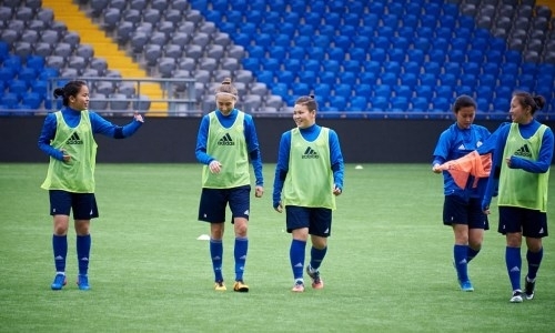 Стартовые составы женских сборных Казахстана и России на матч в Астане