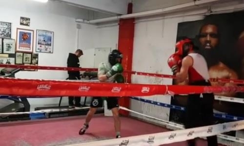 Как Залилов проводит спарринги в Испании