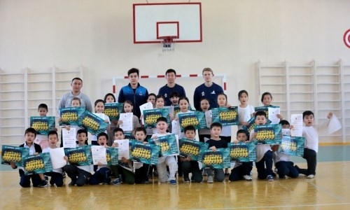 Дублеры «Астаны» приняли участие в акции «Футбол — Детям»