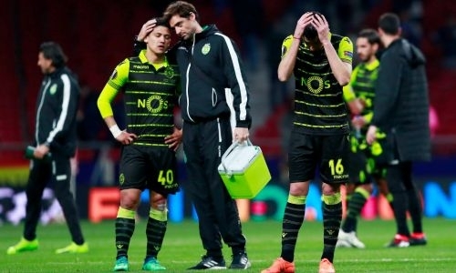 Обидчик «Астаны» «Спортинг» вылетел из Лиги Европы в четвертьфинале