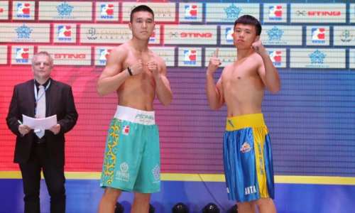 Нурмагамбет «удосрочил» боксера «China Dragons», сделав счет 4:0