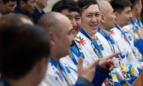 Cпортсменов-сурдлимпийцев наградили в Астане