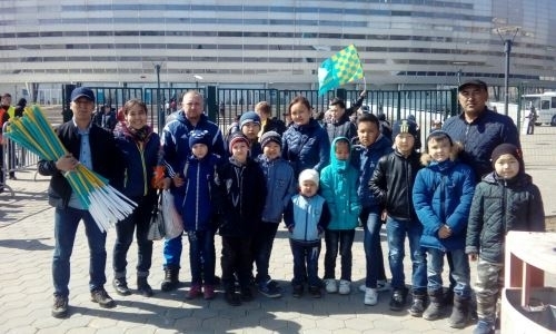 Матч «Астана» — «Кайрат» посетили социальные группы любителей футбола
