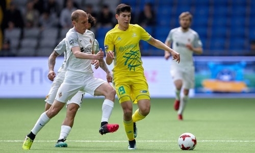 Болельщики «Астаны» признали Зайнутдинова лучшим в матче против «Кайрата»