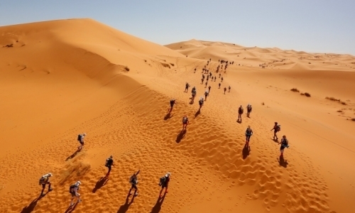 Казахстанец пробежал 250 километров по пустыне Сахара