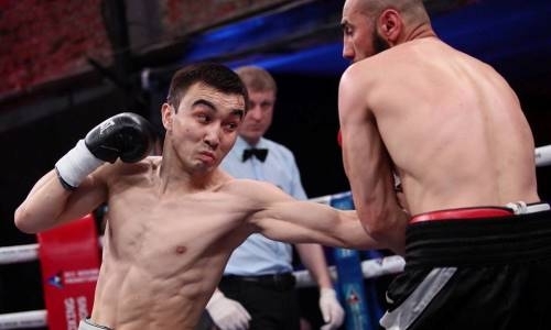 Даукенов одержал досрочную победу в со-главном бою вечера бокса в Екатеринбурге