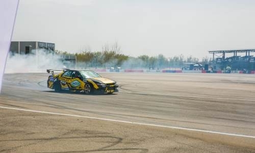 В Алматы прошел первый этап чемпионата Казахстана по дрифту