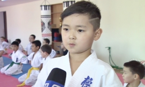 Юный каратист из Астаны выиграл открытый чемпионат Японии