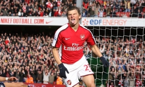 Аршавин не вошел в символическую сборную Венгера по версии BBC