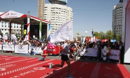 Стали известны имена победителей «Алматы марафона»