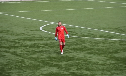 Вратарь «Окжетпеса» дольше всех в Первой лиге держит свои ворота «сухими»