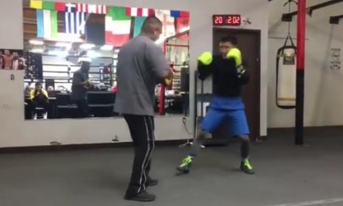 Видео тренировки Асхата Уалиханова в США