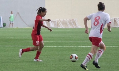 Гайстенова сыграла за «Енисей»