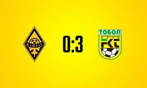 Отчет о матче Второй лиги «Кайрат М» — «Тобол М» 0:3