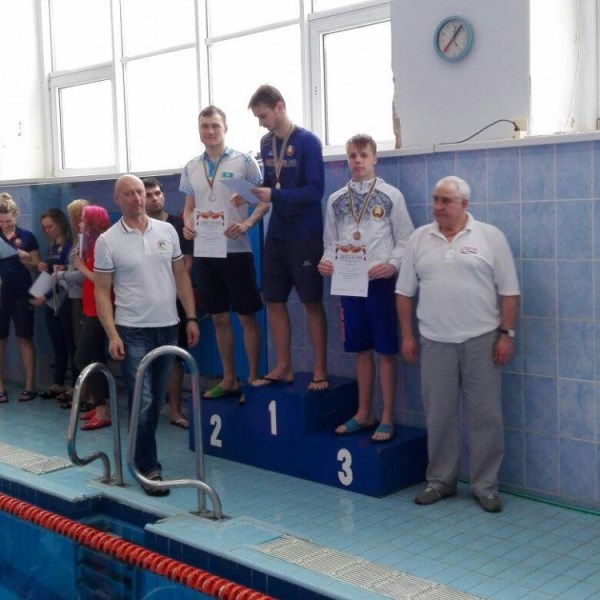 Пловец из Кокшетау с поражением органов слуха завоевал «серебро» в Беларуси