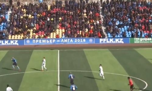 Видео гола Нусербаева матча Премьер-Лиги «Кызыл-Жар СК» — «Тобол»