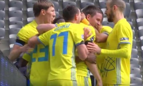 Видеосюжет о матче Премьер-Лиги «Астана» — «Кайсар» 2:0