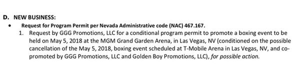 Команда Головкина нашла другую площадку для боя 5 мая