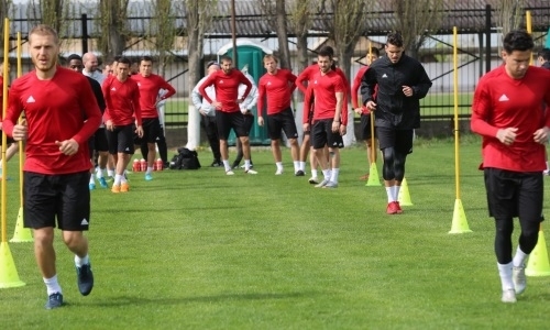 Фоторепортаж с тренировки «Актобе»