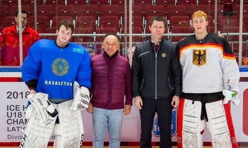 Фоторепортаж с матча юниорского чемпионата мира-2018 Казахстан — Германия 0:1 