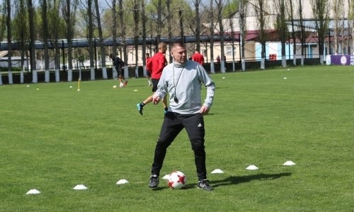 Фоторепортаж с утренней тренировки «Актобе»