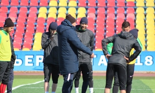 Фоторепортаж с тренировки «Кызыл-Жара СК»