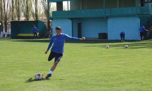 Фоторепортаж с тренировки «Окжетпеса»