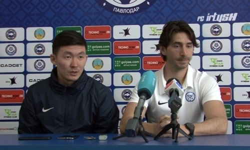 Видео предматчевой пресс-конференции Нуса игры Премьер-Лиги «Иртыш» — «Астана» 
