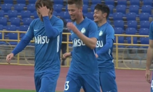 Видео гола Досмагамбетова матча Премьер-Лиги «Ордабасы» — «Актобе»