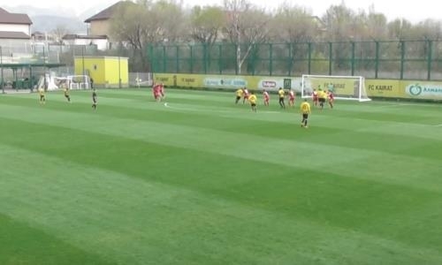Видеообзор матча Первой лиги «Кайрат А» — «Актобе-Жас» 2:1