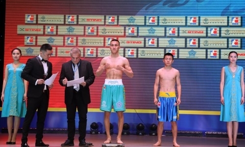 Фоторепортаж с церемонии взвешивания матча WSB «Astana Arlans» — «China Dragons»