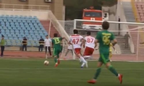 Видео гола Шиндера матча Премьер-Лиги «Актобе» — «Тобол»