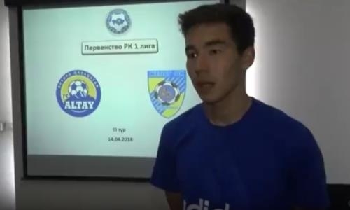 Демият Сламбеков: «Быстрый гол придал нам большой уверенности»