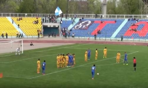 Видеообзор матча Первой лиги «Тараз» — «Кайрат А» 1:0