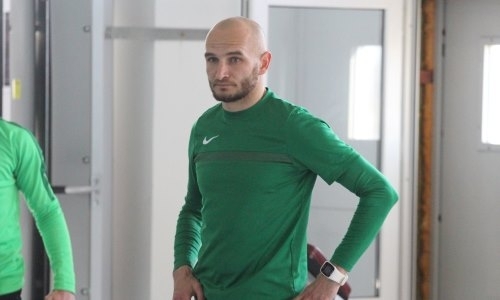 Фоторепортаж с восстановительной тренировки «Атырау» в тренажерном зале