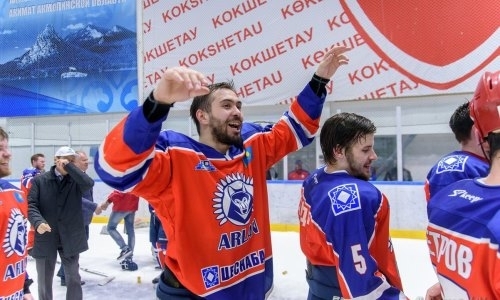 Фоторепортаж с празднования «Арланом» победы в чемпионате РК