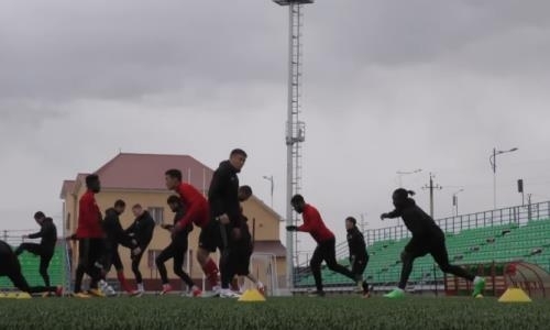 Видео предыгровой тренировки «Кайсара»