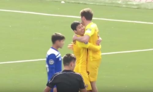 Видео гола Парагульгова матча Кубка Казахстана «Окжетпес» — «Кайрат»