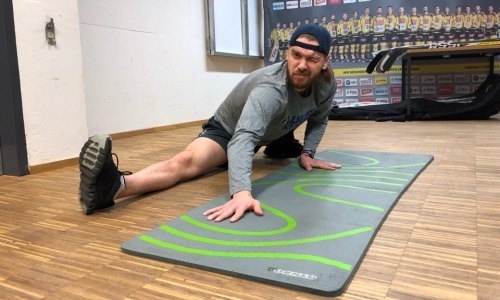 Фоторепортаж с заключительной тренировки сборной Казахстана в Вене