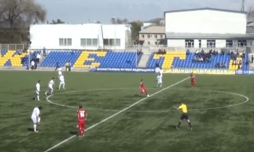 Видеообзор матча Первой лиги «Жетысу Б» — «Актобе-Жас» 1:0