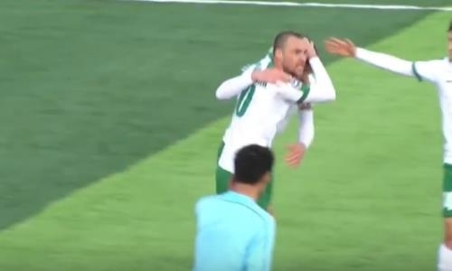 Видео гола Абдрахманова матча Премьер-Лиги «Кызыл-Жар СК» — «Атырау»