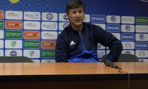 Кайрат Айманов: «С таким сильным соперником ребята проявили характер»