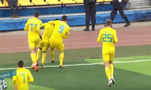 Видео гола Твумаси матча Премьер-Лиги «Кызыл-Жар СК» — «Астана»