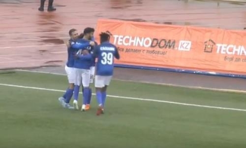 Видео гола Попадюка матча Премьер-Лиги «Иртыш» — «Кайрат»