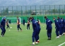 Фоторепортаж с тренировки юношеской сборной Казахстана до 17 лет