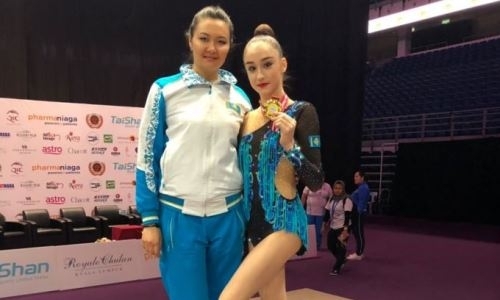 Адилханова стала чемпионкой Азии по художественной гимнастике